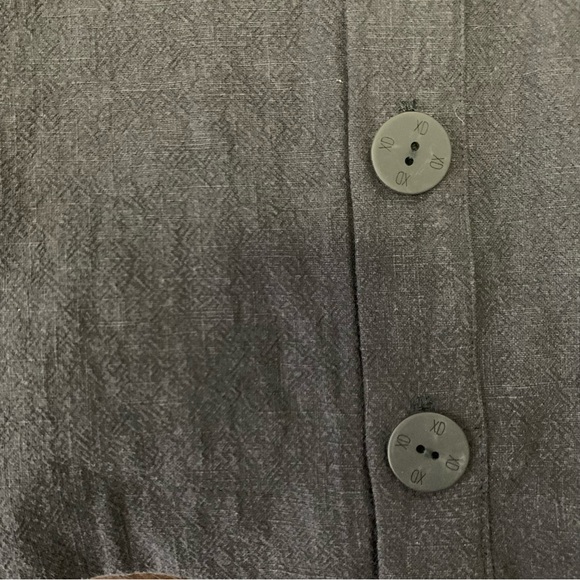 XD Xenia Design Dark Gray Buttoned Flare Leg Pants Size 36 NWT! $306 - Picture 13 of 13